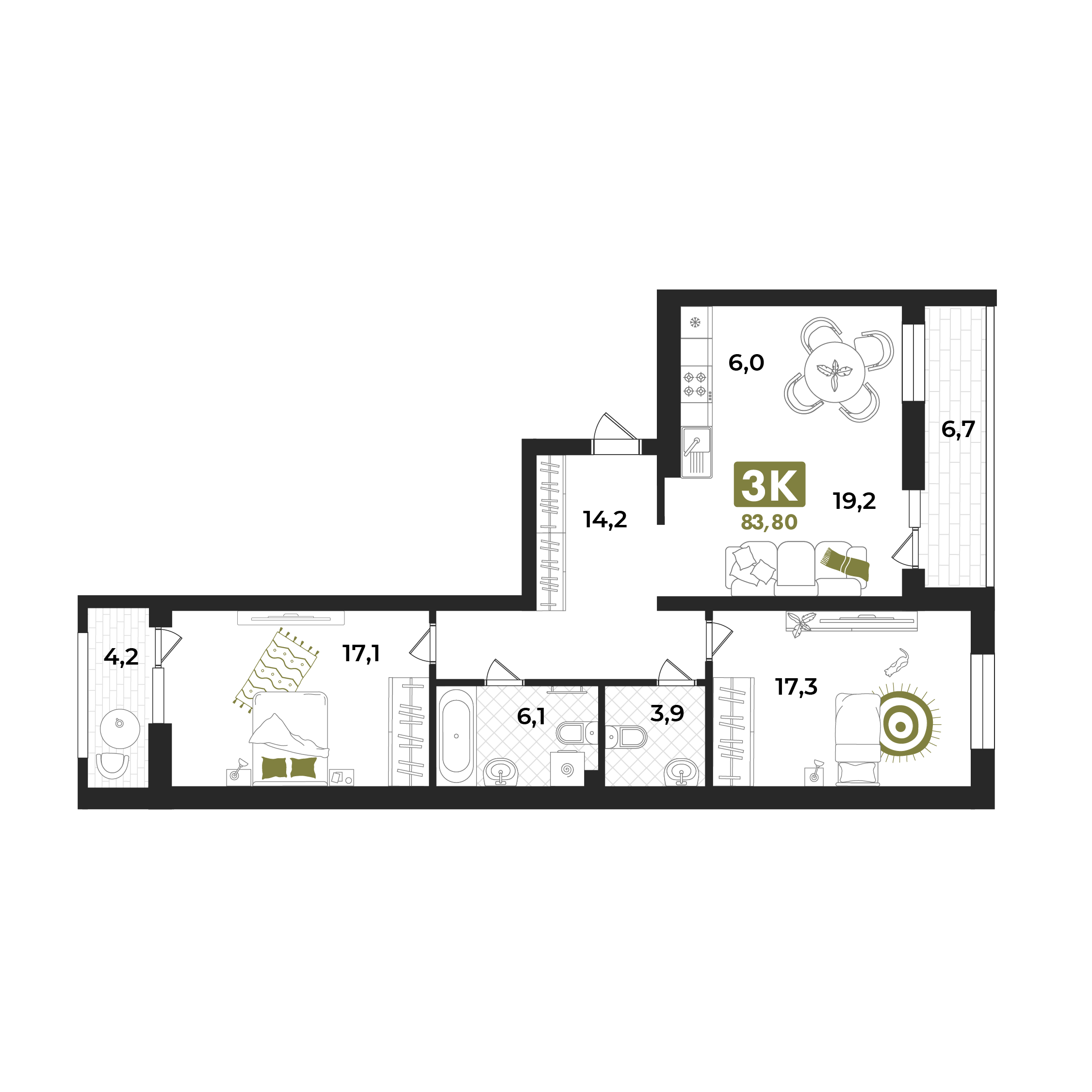 Плейсхолдер для план помещения