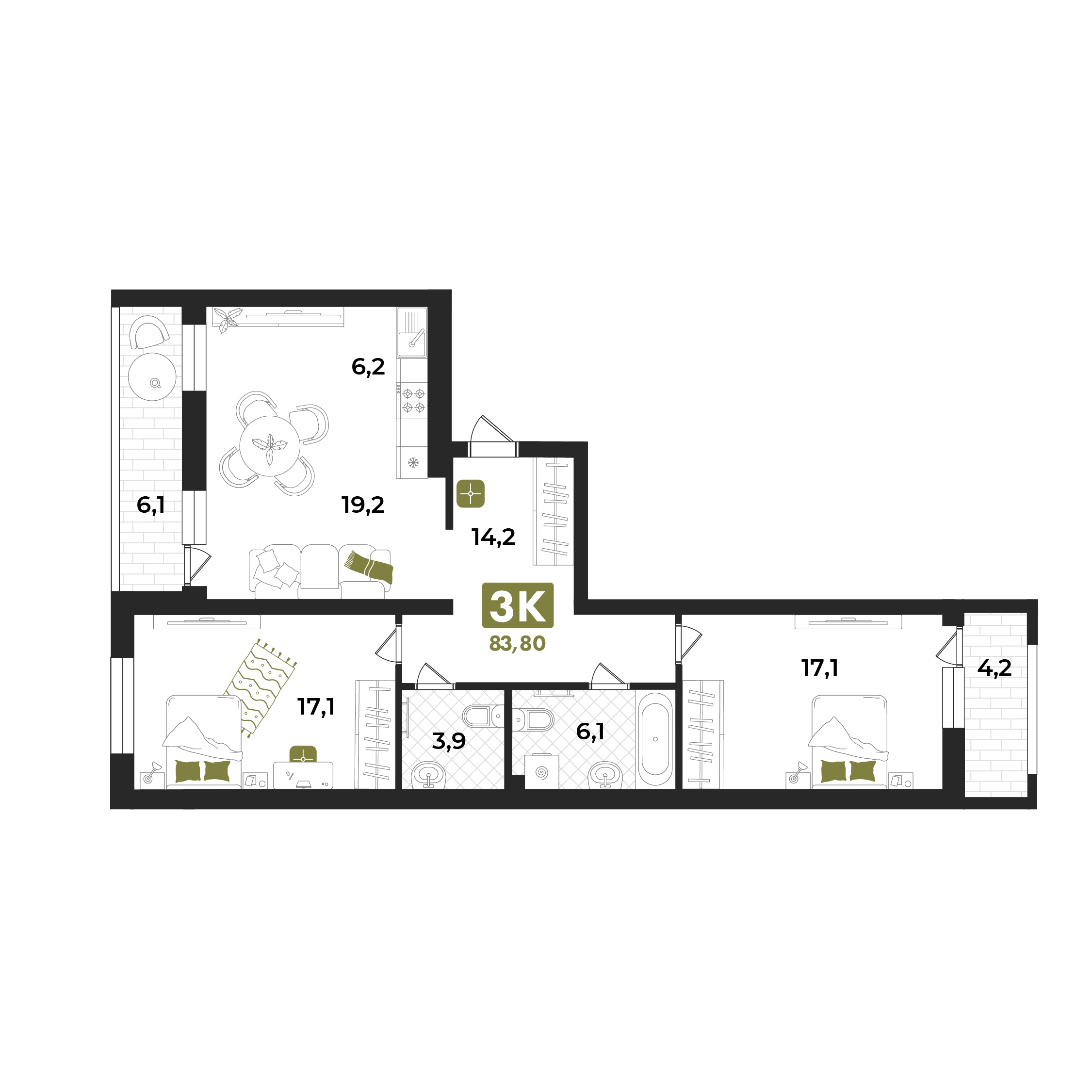 Плейсхолдер для план помещения