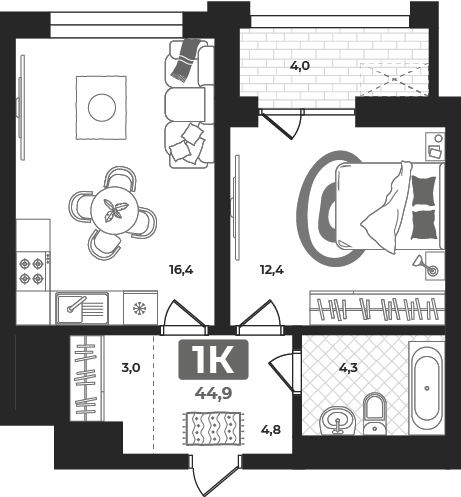 Плейсхолдер для план помещения
