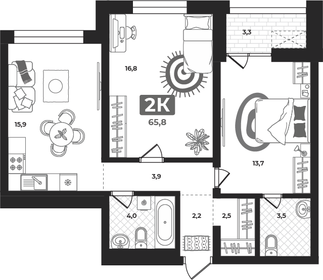 Плейсхолдер для план помещения