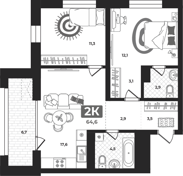 Плейсхолдер для план помещения