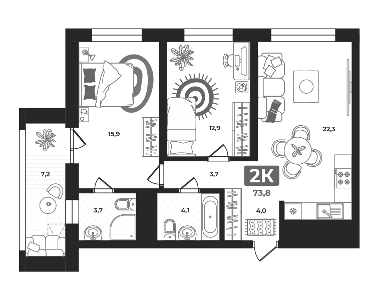 Плейсхолдер для план помещения