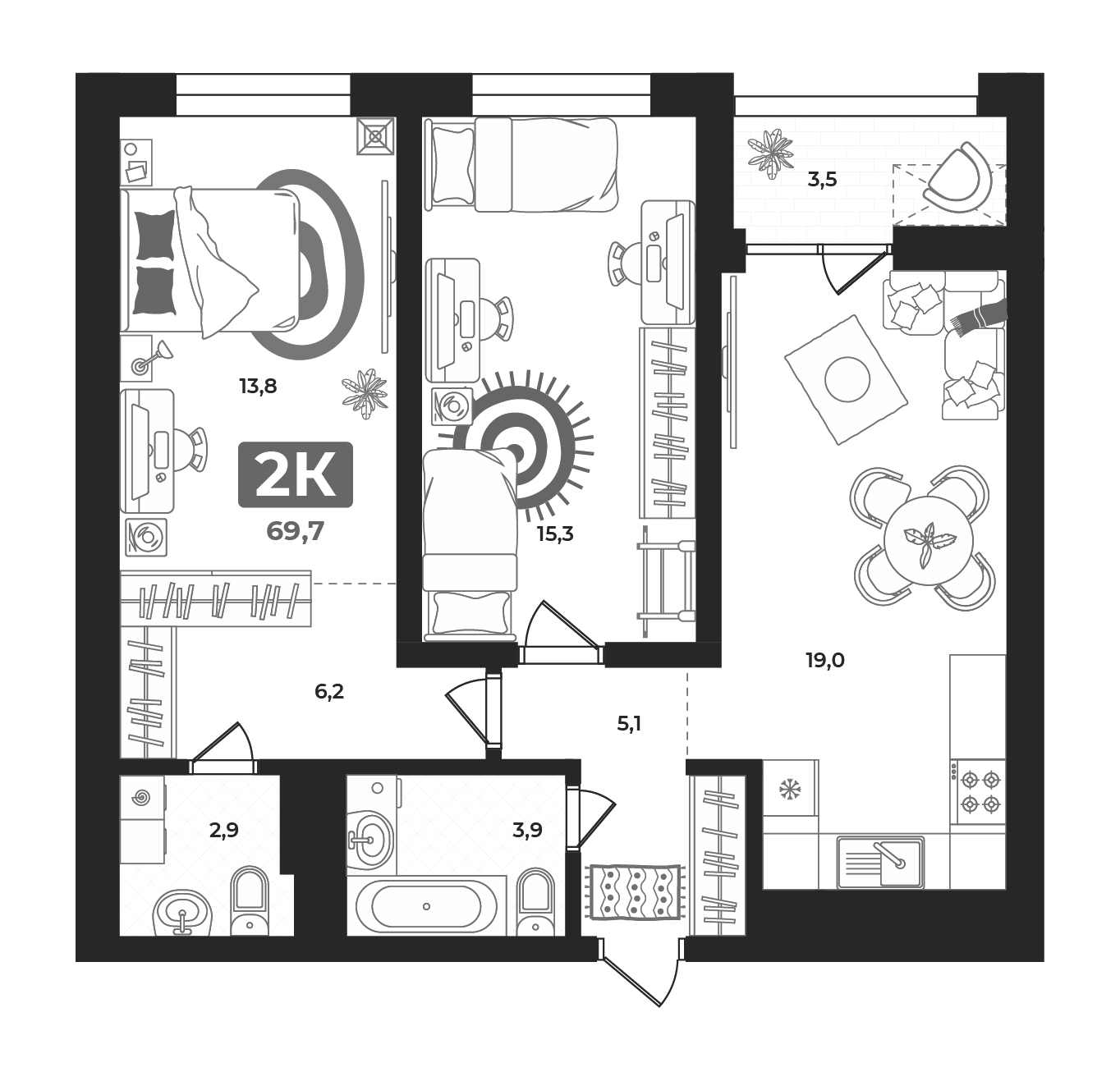Плейсхолдер для план помещения
