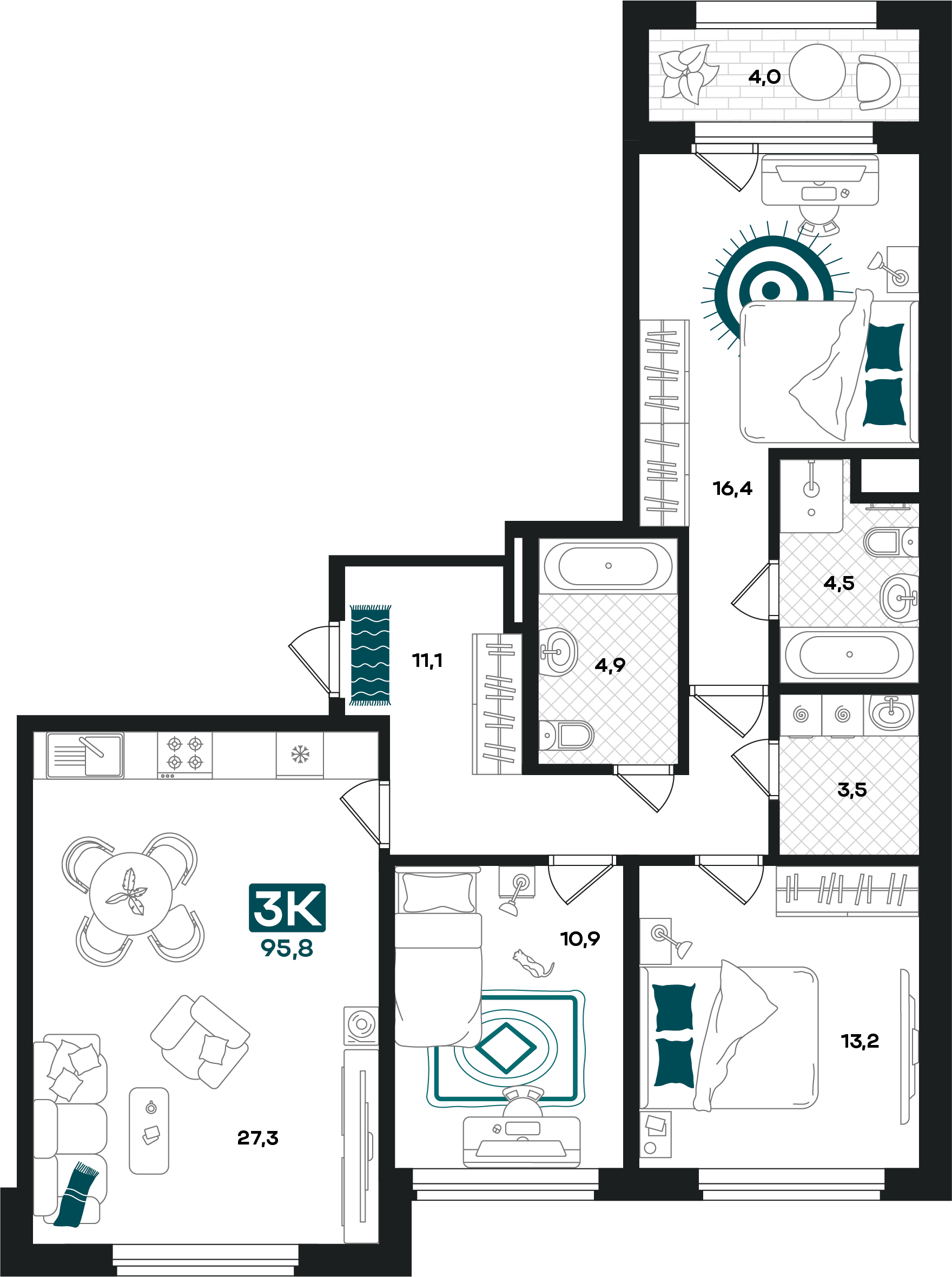Плейсхолдер для план помещения
