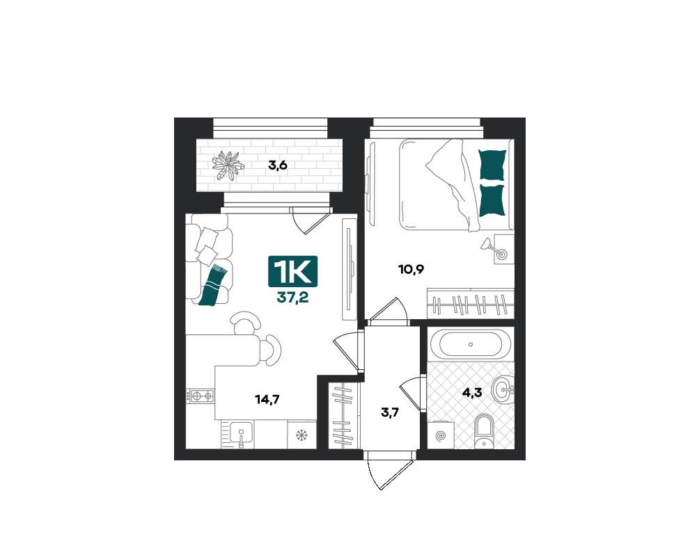 Плейсхолдер для план помещения