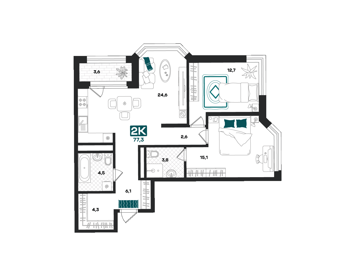 Плейсхолдер для план помещения