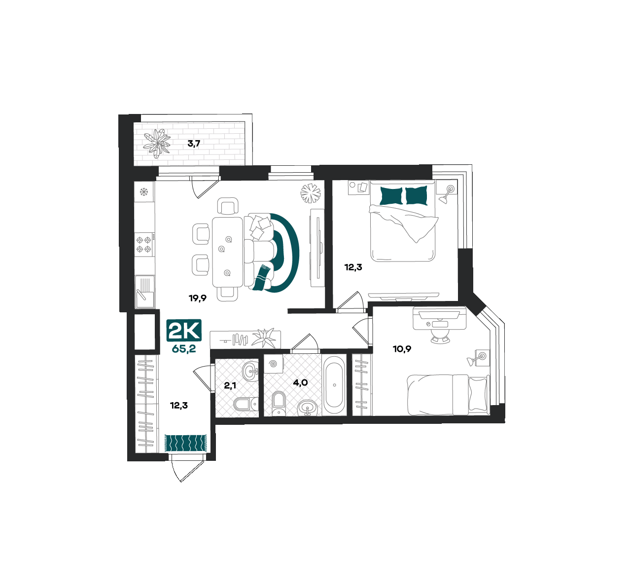 Плейсхолдер для план помещения