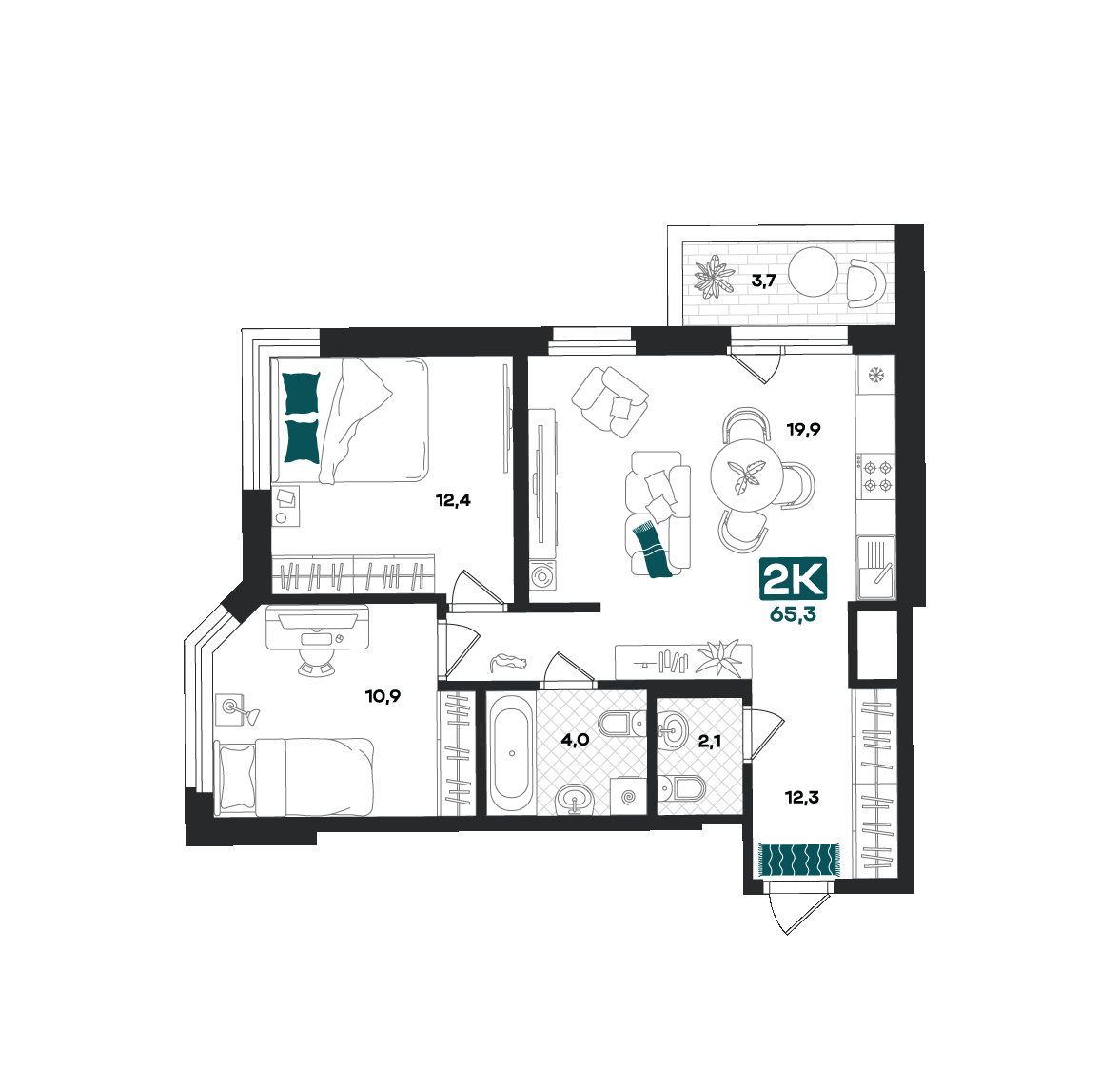 Плейсхолдер для план помещения