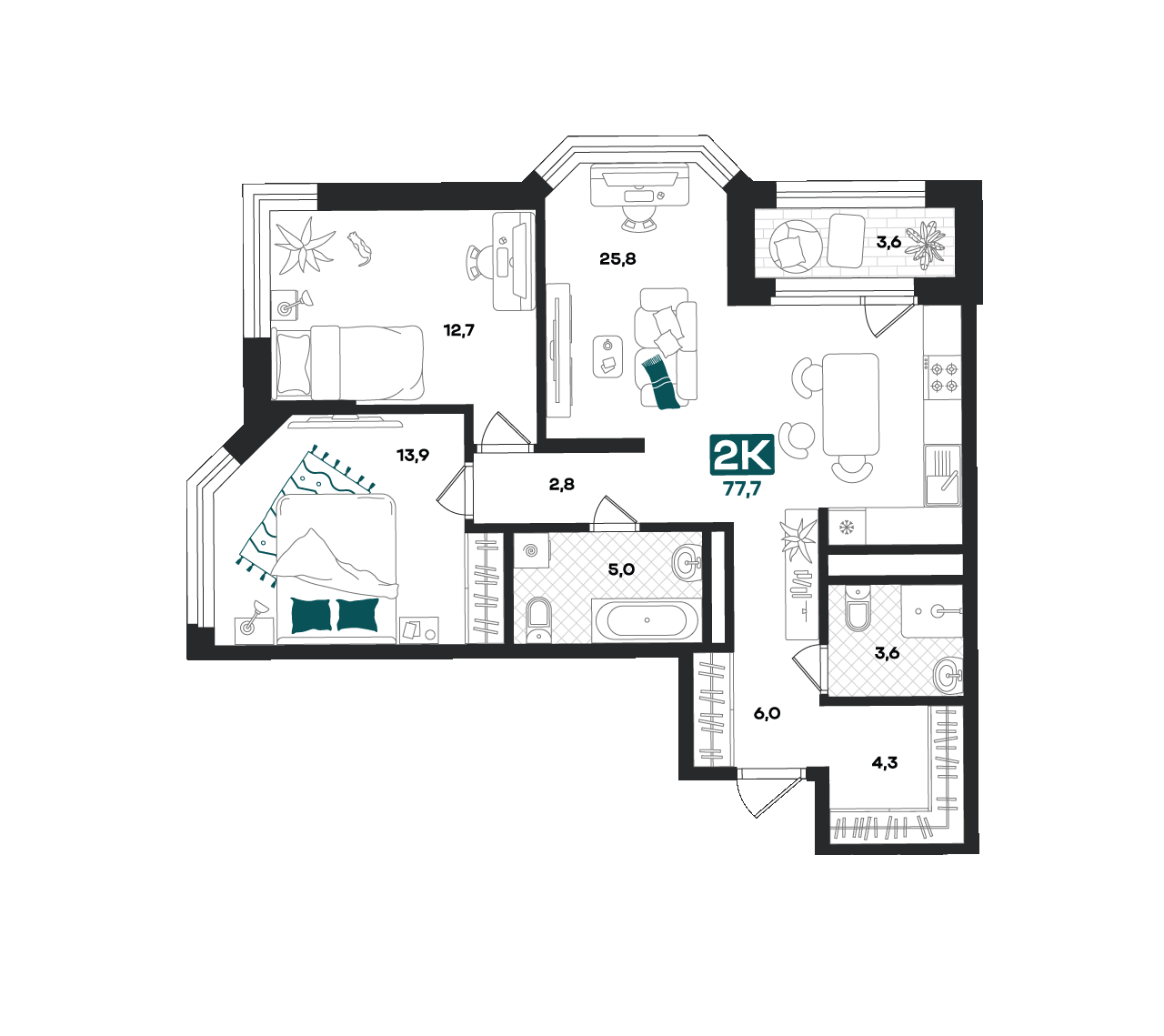 Плейсхолдер для план помещения