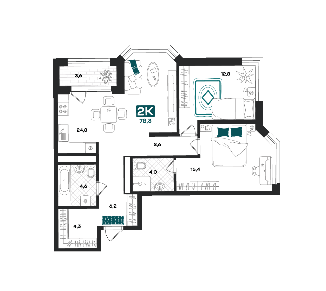 Плейсхолдер для план помещения
