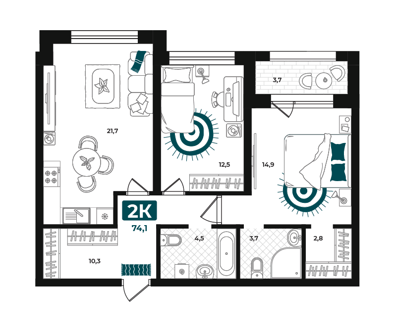 Плейсхолдер для план помещения