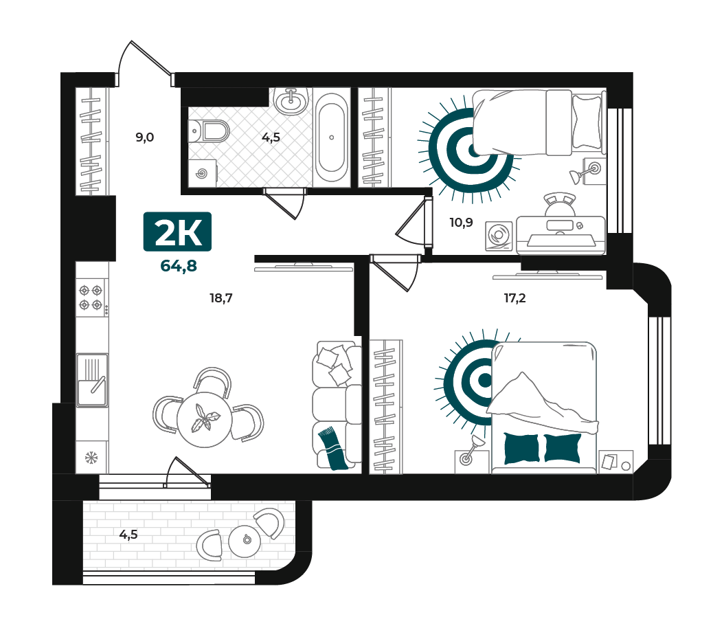 Плейсхолдер для план помещения